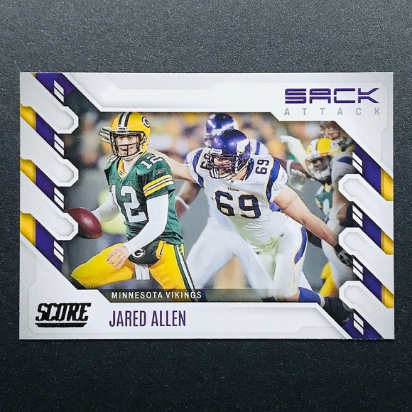 Jared Allen - 2022 Score Sack Attack #SA-JA - Picture 1 of 2